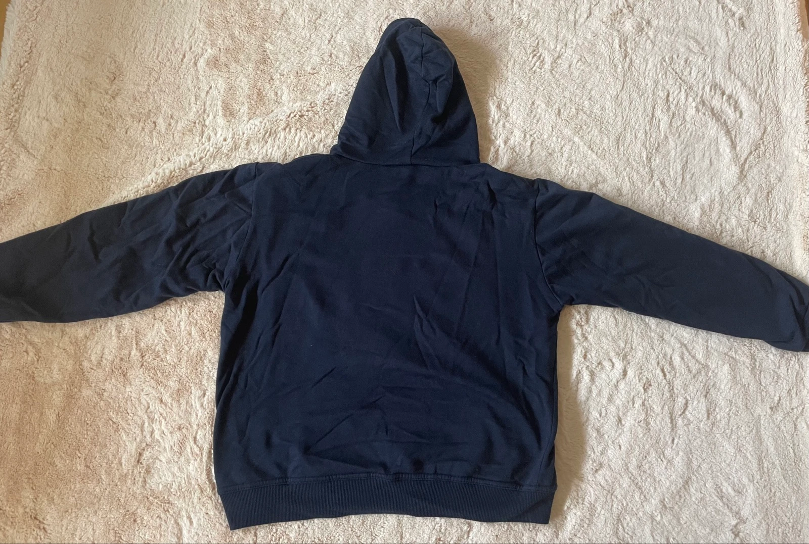 Navy Blue Hooded Sweatshirt U.S.A. 1948 – Size S – photo 4
